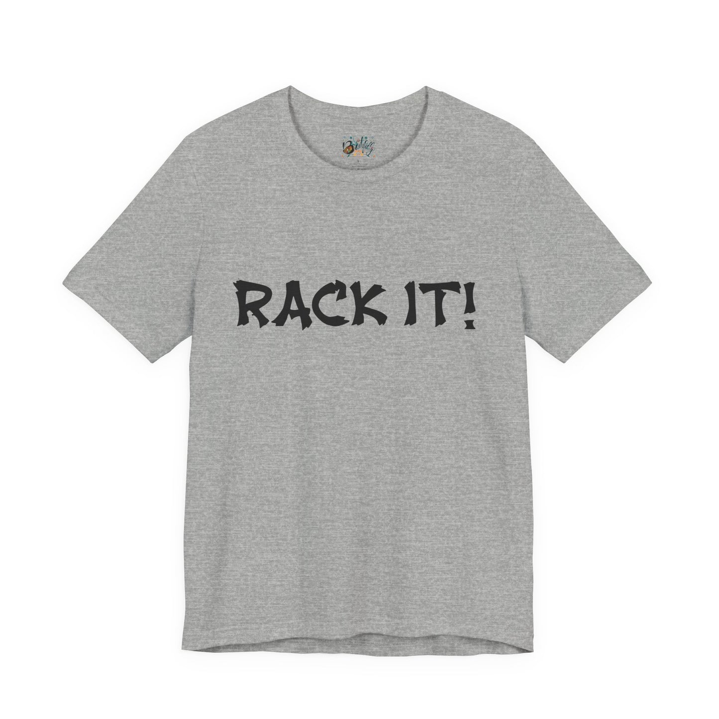 Rack It! Graphic Tee — Casual Statement Shirt for Gamers & Pool Players