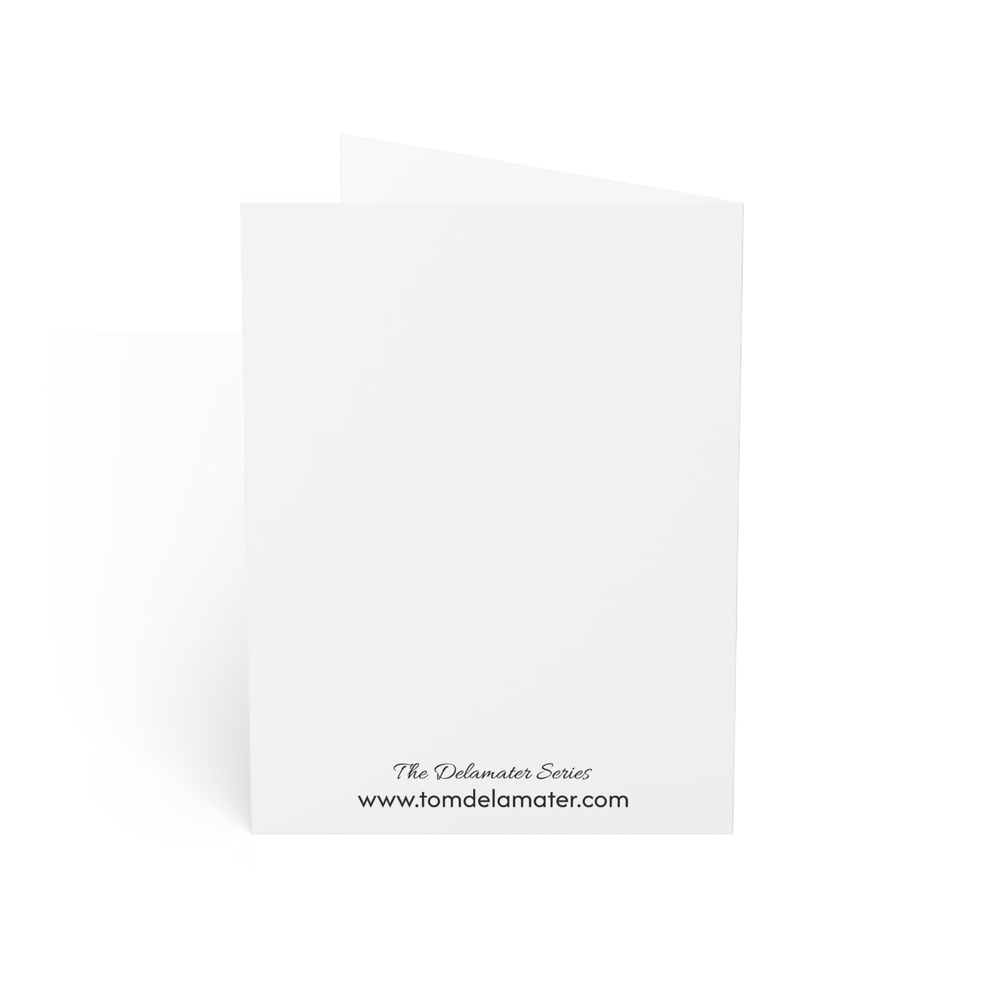 The Delamater Series-Abstract Rustic Texture Greeting Cards — Blank Interior (Single or Multi-Pack)