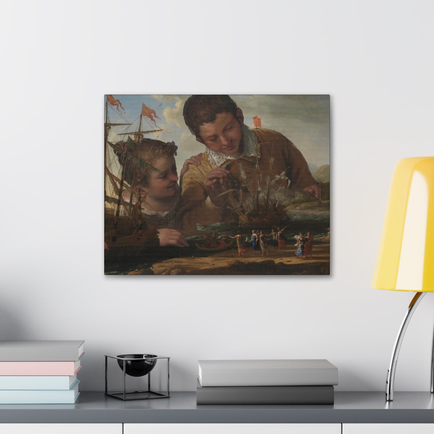 Flea Market Gallery-The Kids are Ornery v2-Canvas Gallery Wraps