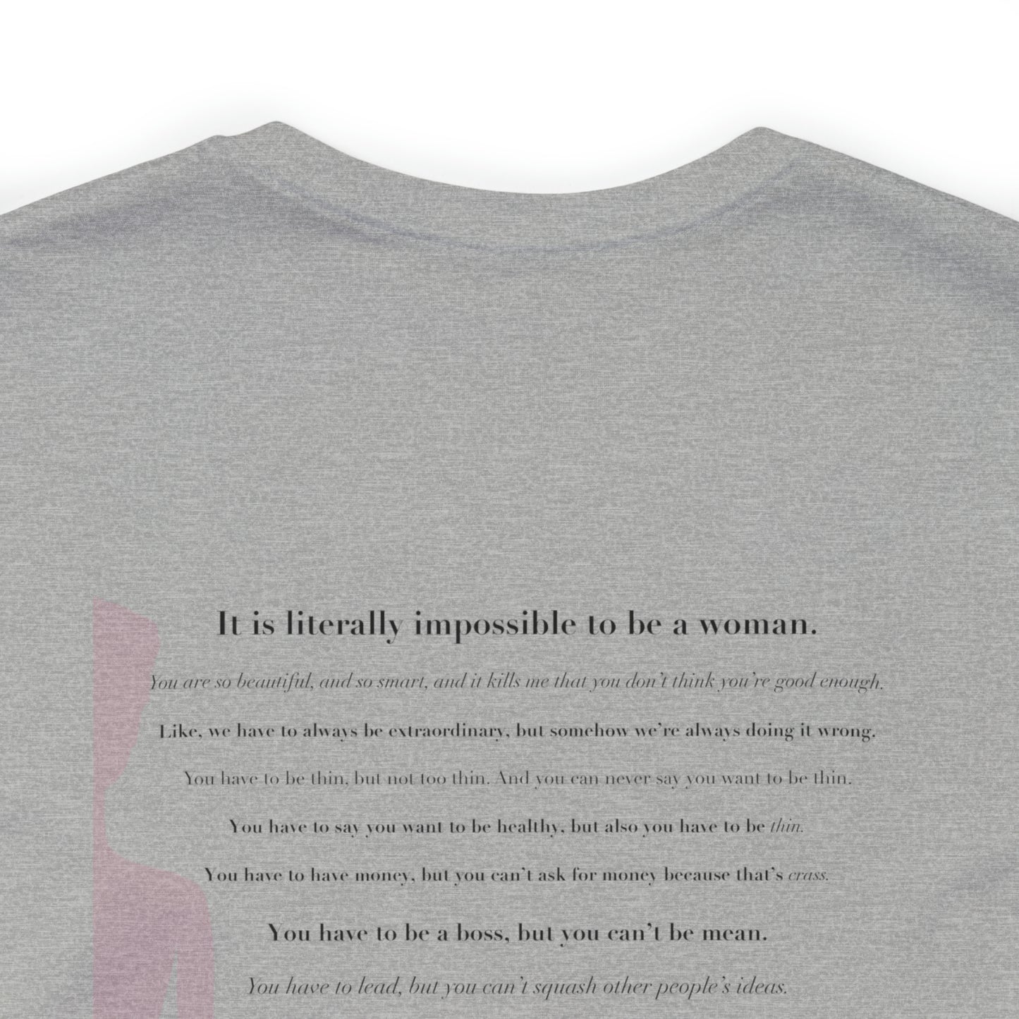 I’m Possible Unisex Jersey Short Sleeve Tee