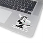 Retro Mahj Hostess Sticker — "Welcome to the Crak House" Kiss-Cut Vinyl Sticker