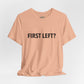 First Left? T‑Shirt — Funny Mahjong Directional Graphic Tee
