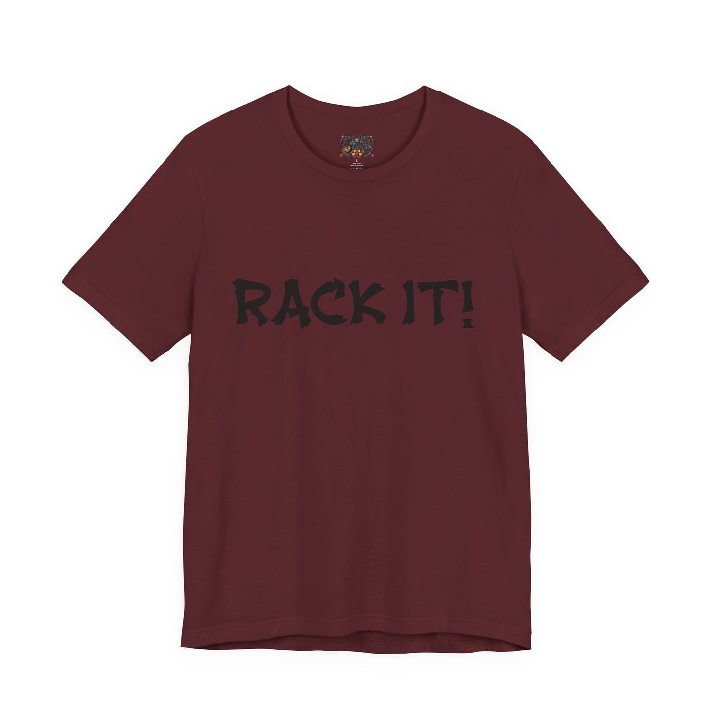 Rack It! Graphic Tee — Casual Statement Shirt for Gamers & Pool Players