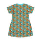 Hot Dog, you’re in canton-T-Shirt Dress (AOP)