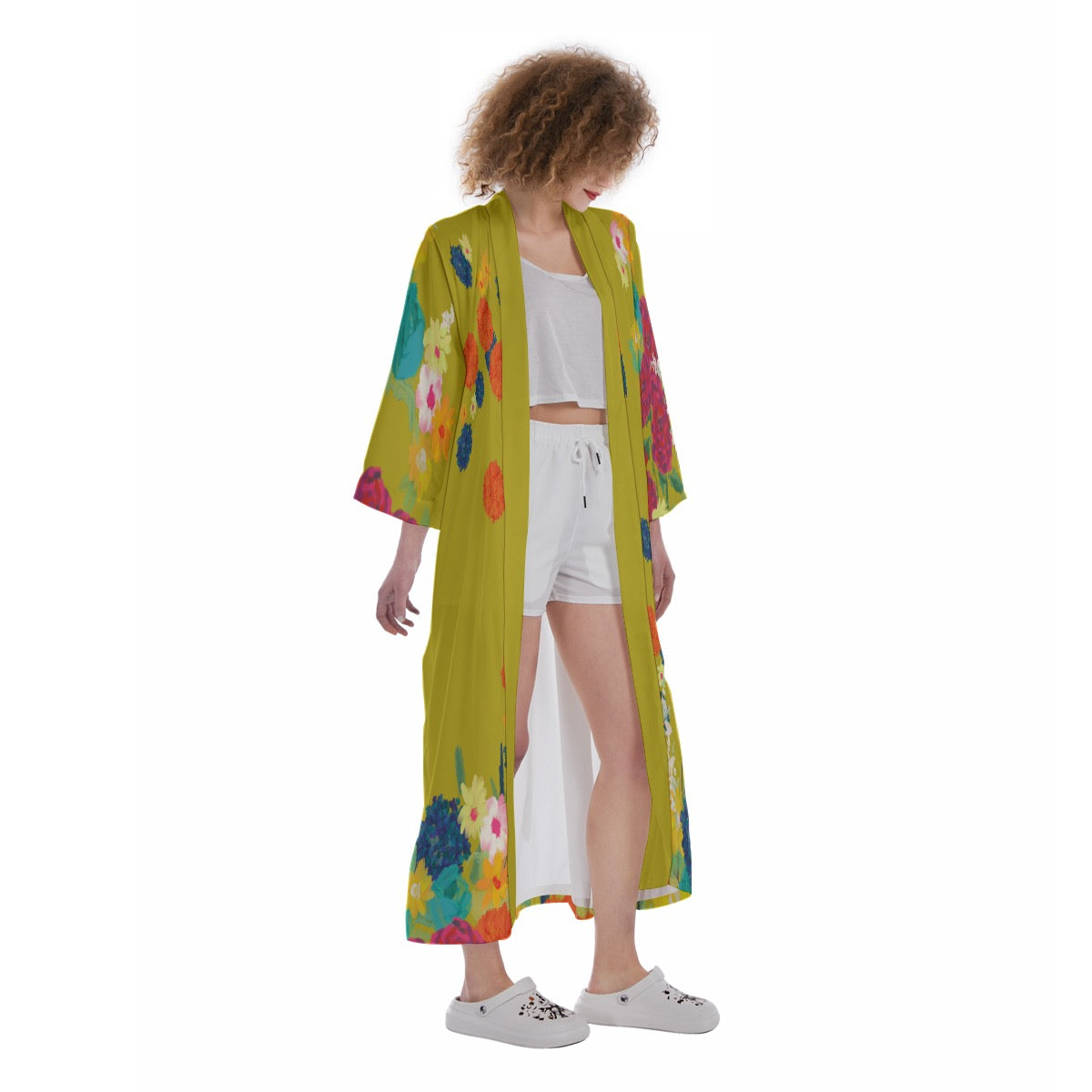 Bloom comfortably Kimono