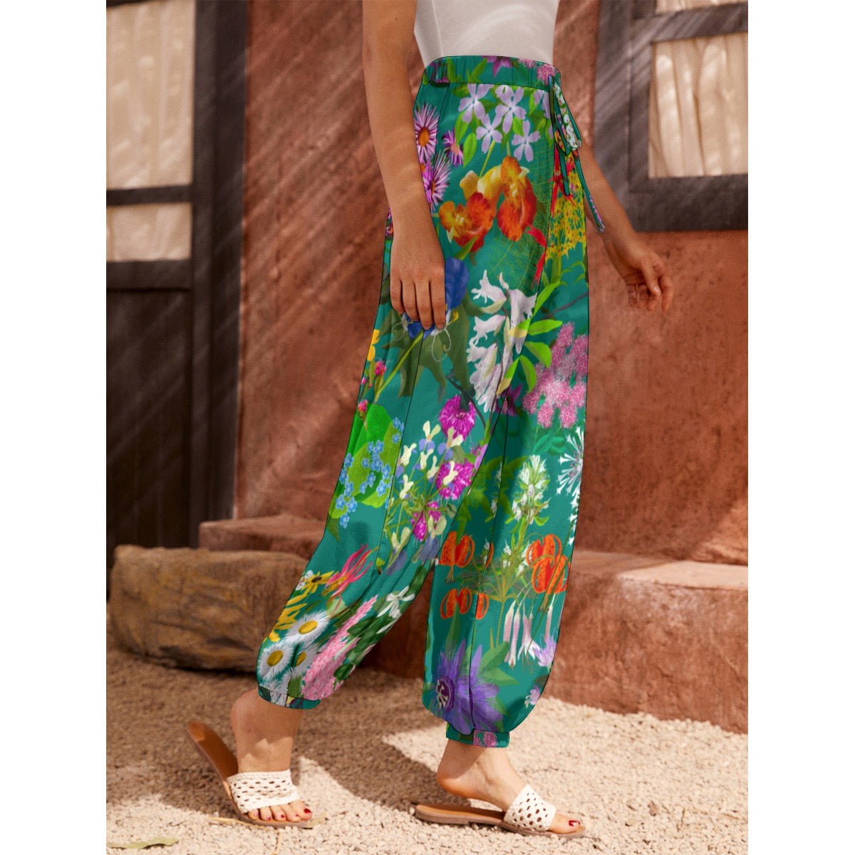 Brewtifully Made Ohio Floral Women's Pants