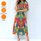 Brewtifully All-Over Print Women's Elastic Waist Dress