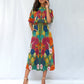 Brewtifully All-Over Print Women's Elastic Waist Dress