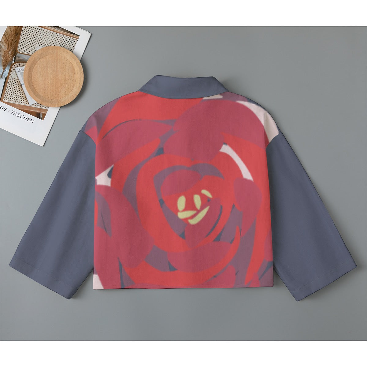 City Blossom Women's Cropped Jacket | 245GSM Cotton