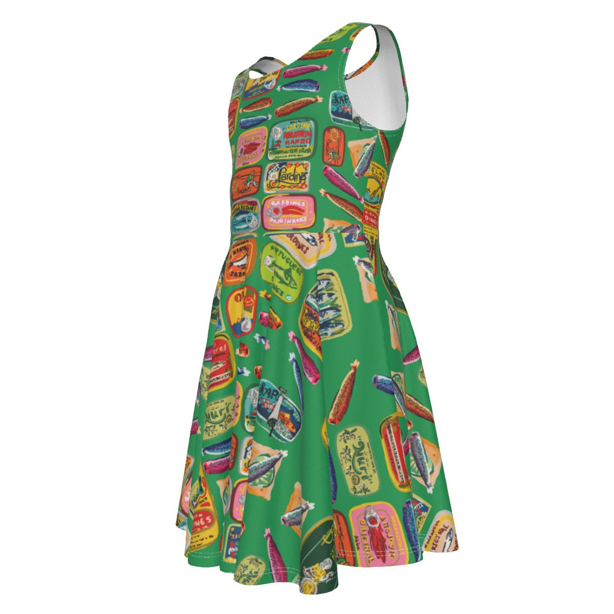 Sardine Sleeveless Child’s Dress
