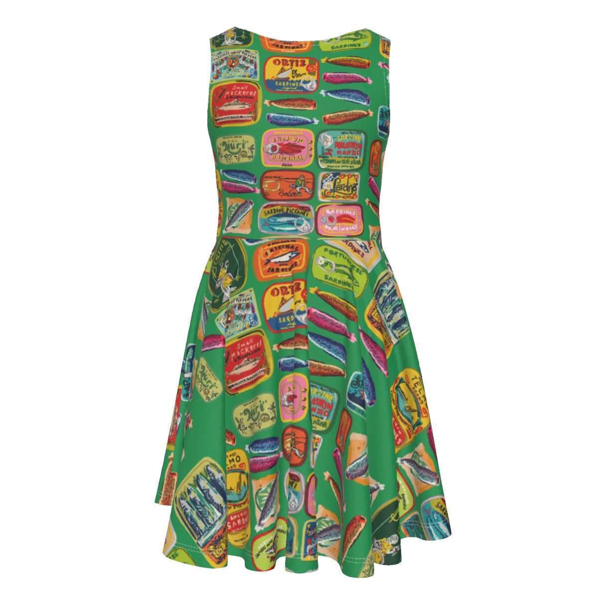 Sardine Sleeveless Child’s Dress