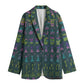 Midnight mahjong blazer