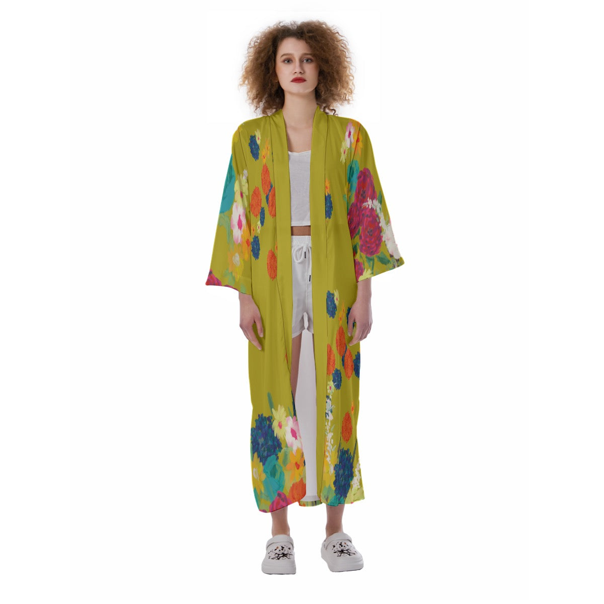 Bloom comfortably Kimono
