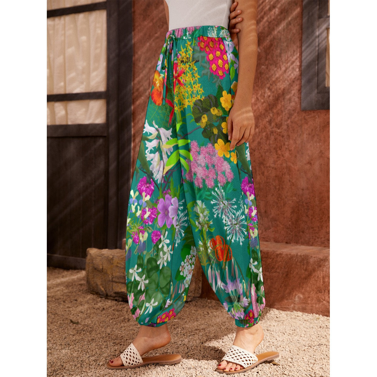 Brewtifully Made Ohio Floral Women's Pants