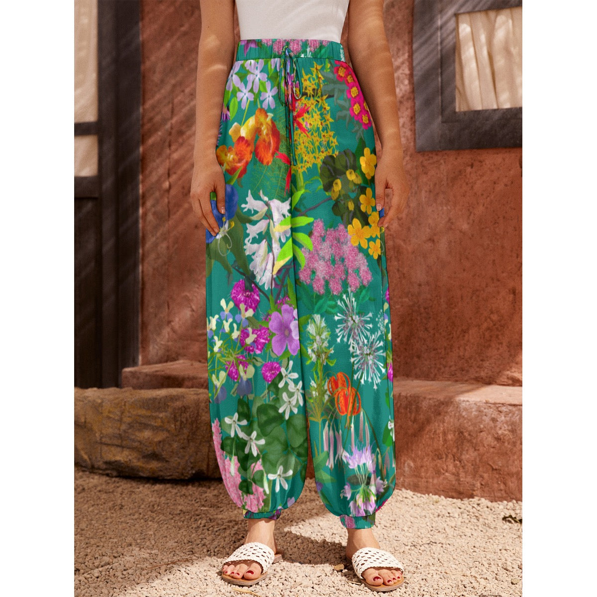 Brewtifully Made Ohio Floral Women's Pants