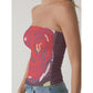 City blossom Women's Double-Layer Strapless Tube Top