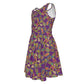Purple bugging out Sleeveless Child’s dress