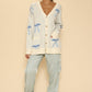 All over bow knit cardigan