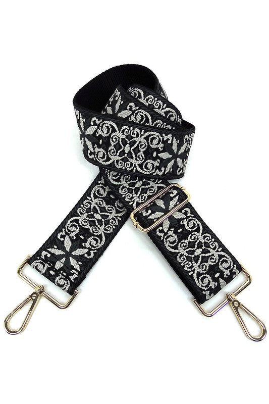 2 Inches Wide Aztec Tribal Pattern Guitar Strap