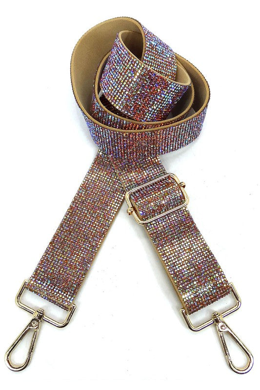 1.5 Inches Rhinestone Guitar Strap