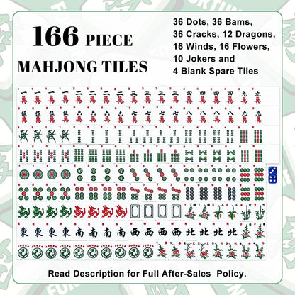 Ohio hand drawn florals American Mahjong Tiles