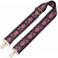 2 inch Wide Flower Tribal Pattern Guitar Strap