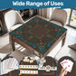 Roaring 20s Brown Mahjong Mat 31.5"x31.5" (Ship Rolled up)