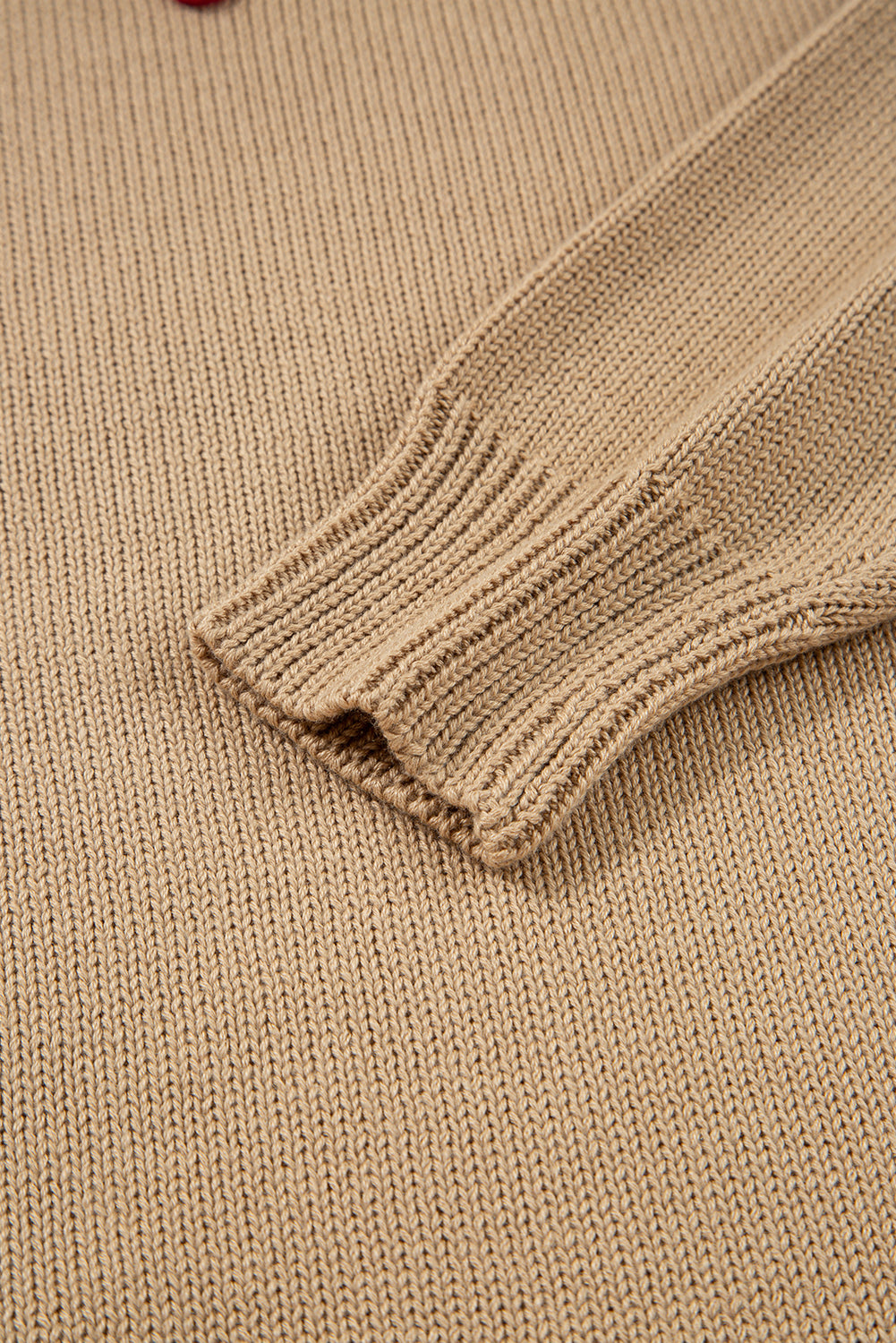 Smoke Gray Merry Colorful Dot Detail Christmas Dolman Sweater