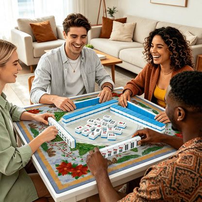 Mahjong Mat SleekSurface (Made in USA) Winter vaca