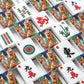 Bobcat and their dog American Mahjong Tiles