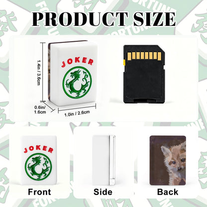 Baby Fox American Mahjong Tiles