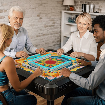Mahjong Mat (Made in USA) Mid Mod - choice of colorways