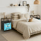 2 Drawer Side Table - Cranes