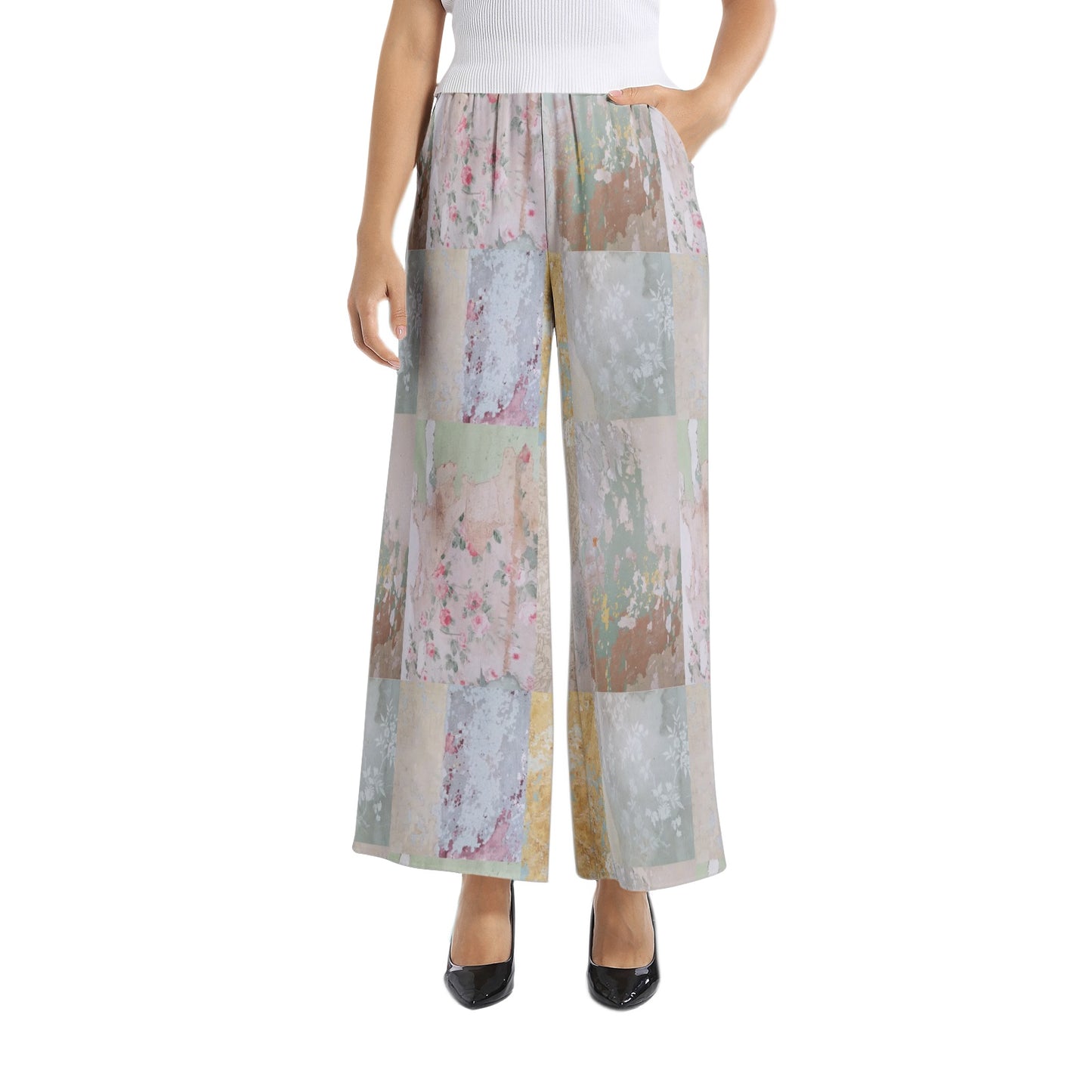 Redemption Elastic Waist Wide Leg Pant