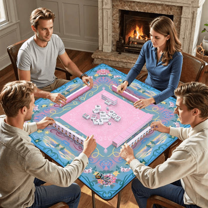 Rop’em in Mahjong Mat 31.5"x31.5" (Ship Rolled up)