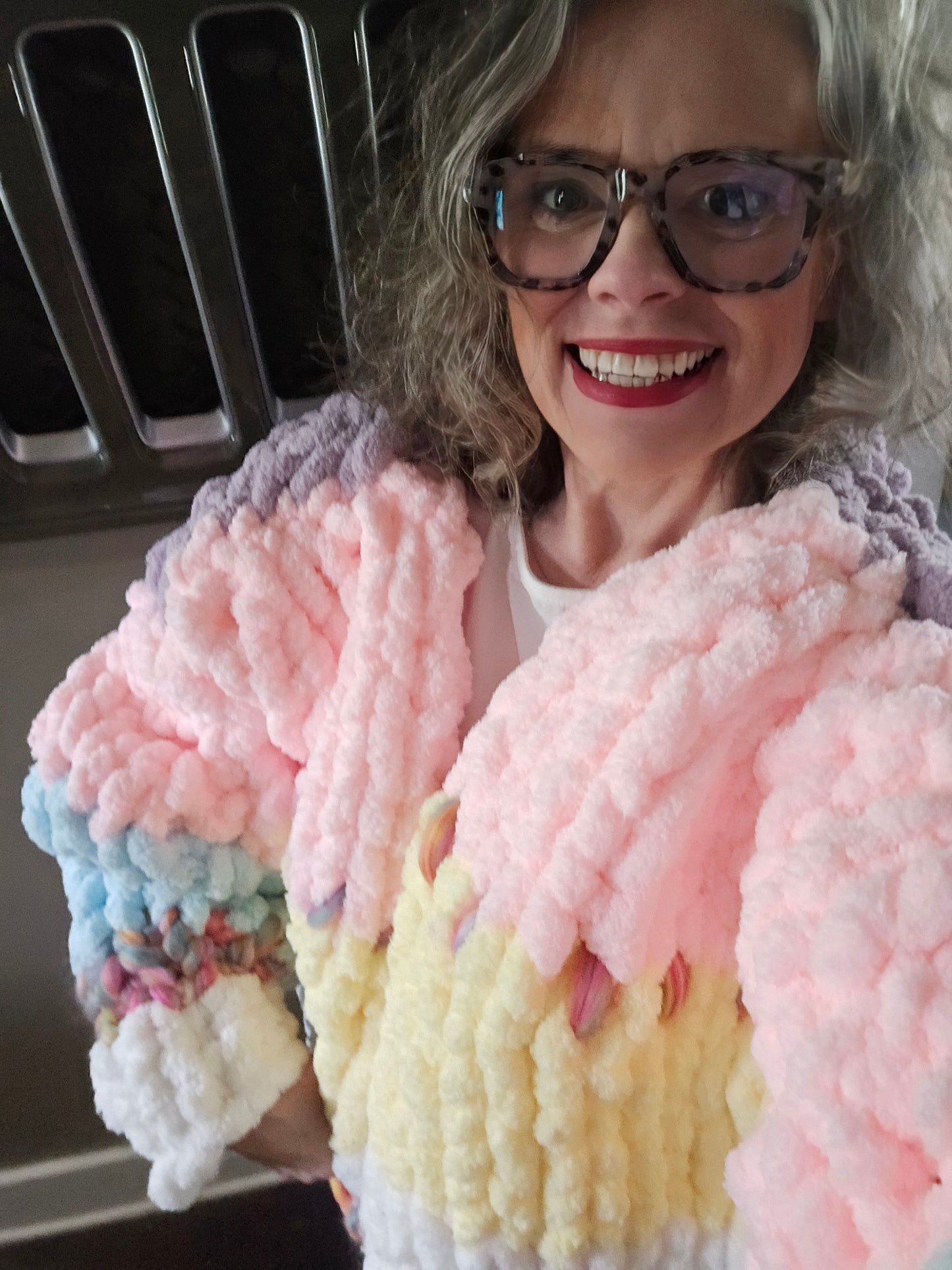 One on one Hand-Knit Sweater