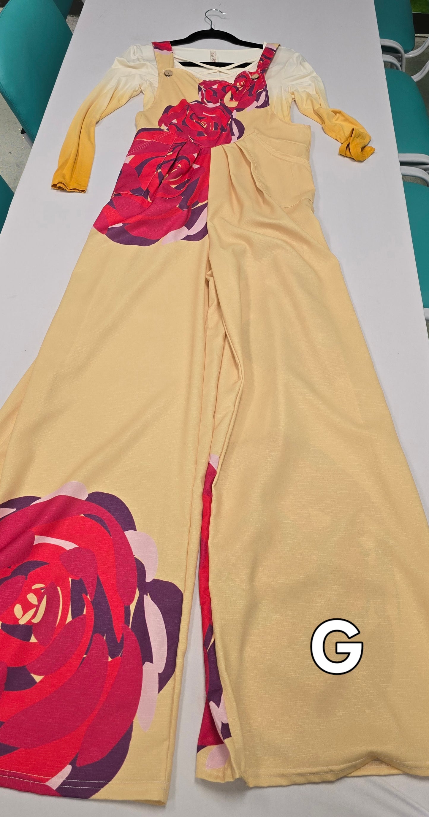 City blossom Women's Wide-Leg Jumpsuit