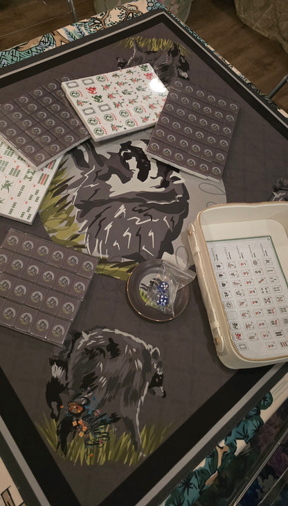 Jimothy mahjong set- includes donation to PAWS- local Seattle area pick up only