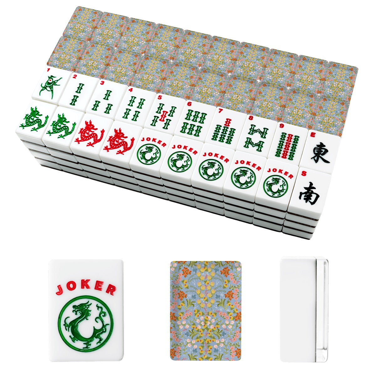 Vintage dishes American Mahjong Tiles