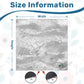 Mahjong Mat Sleek Surface Geode Series 1 white marble