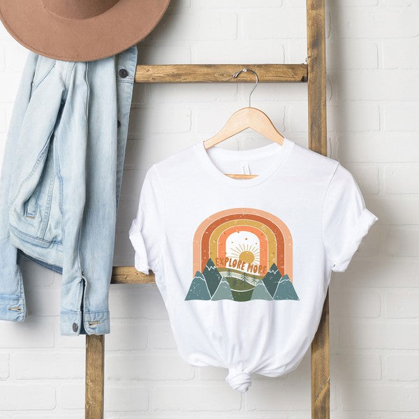 Boho Explore More Short Sleeve Graphic Tee