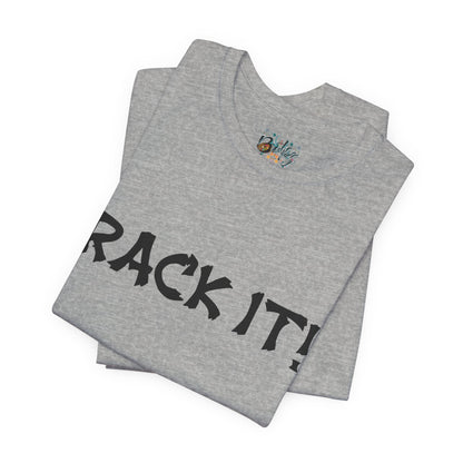 Rack It! Graphic Tee — Casual Statement Shirt for Gamers & Pool Players