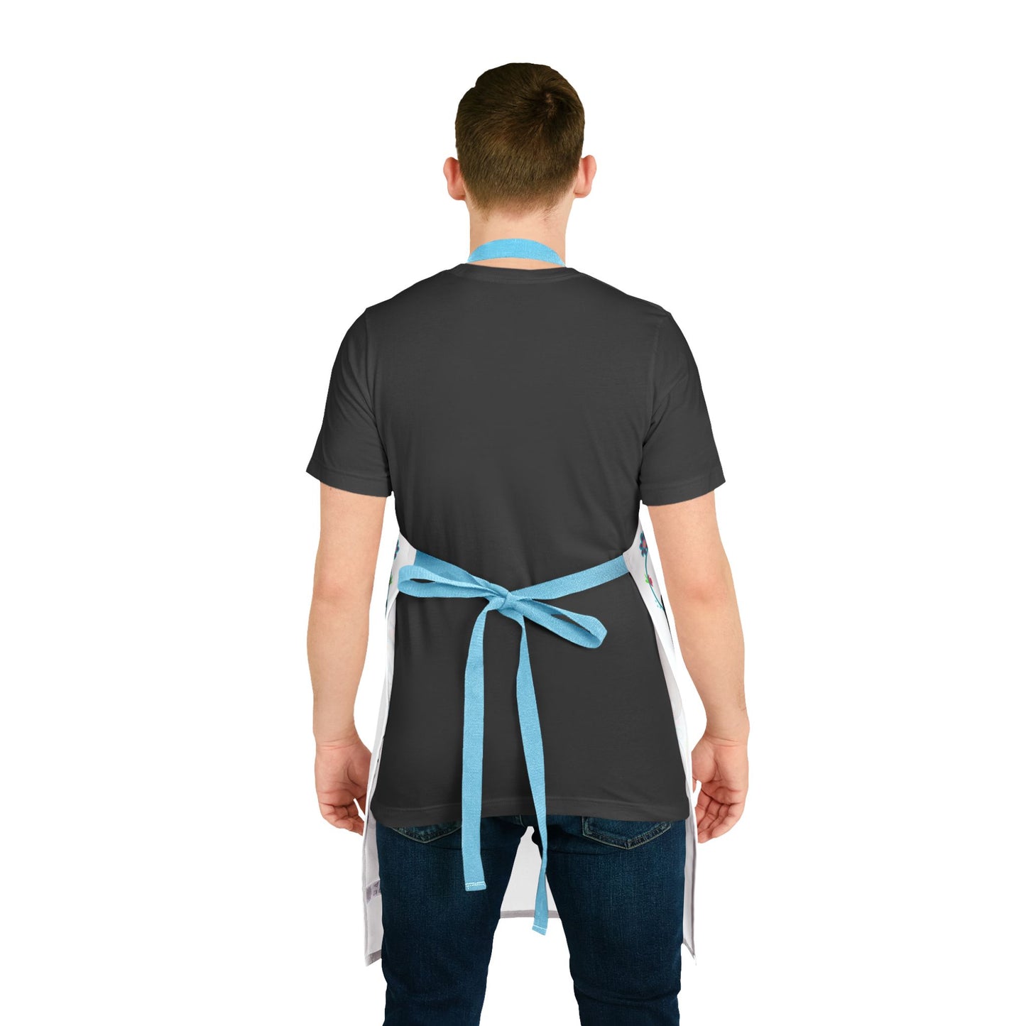 Brewtifully Apron, 5-Color Straps - White