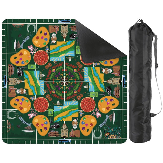 Stark County, Ohio Mahjong Mat 31.5"x31.5" (Ship Rolled up)