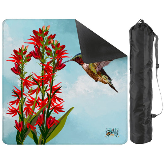 Mahjong Mat 33"x33" (Ship Rolled up) Hummingbird