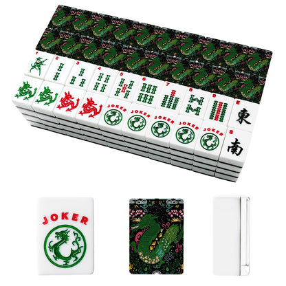 Folk Dragon American Mahjong Tiles