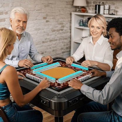 Spooky Fast Food Mahjong Mat Larger - 33"x33" (Ship Rolled up)