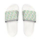 Women's Slide Sandals — Floral Pastel Removable-Strap Slides