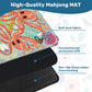 Pastel Octopus Mahjong Mat 31.5"x31.5" (Ship Rolled up)