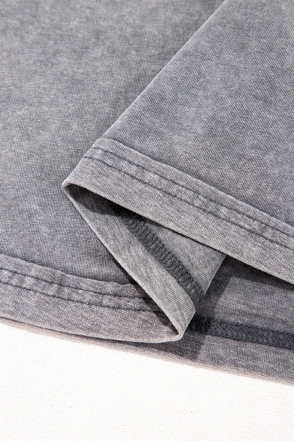 Philippine Gray Mineral Wash Half Sleeve Vintage T Shirt